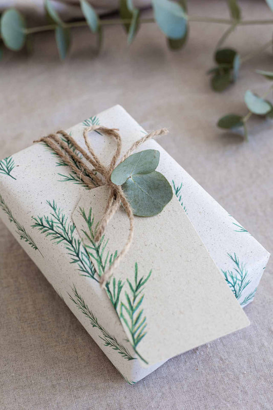 Geschenkanhänger Weihnachten - mit Saatgut