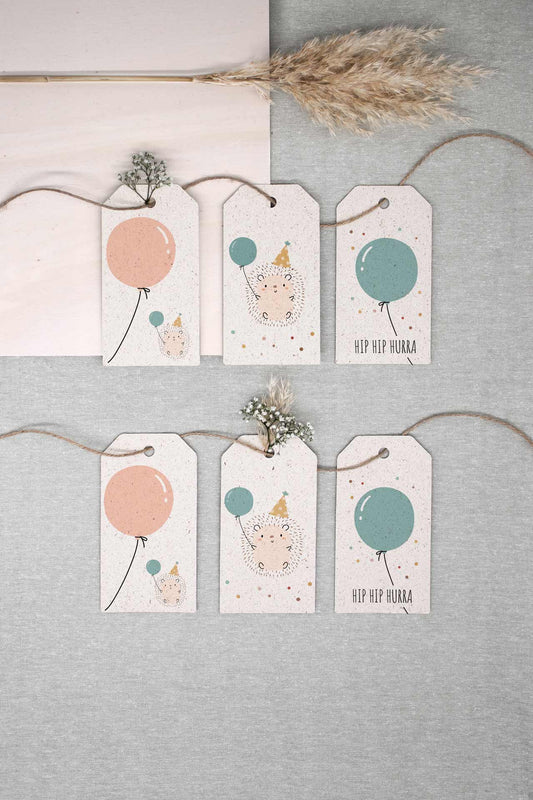 Geschenkanhänger - Igel