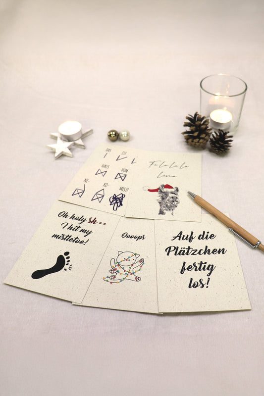 Postkarten-Set-A6-Weihnachten