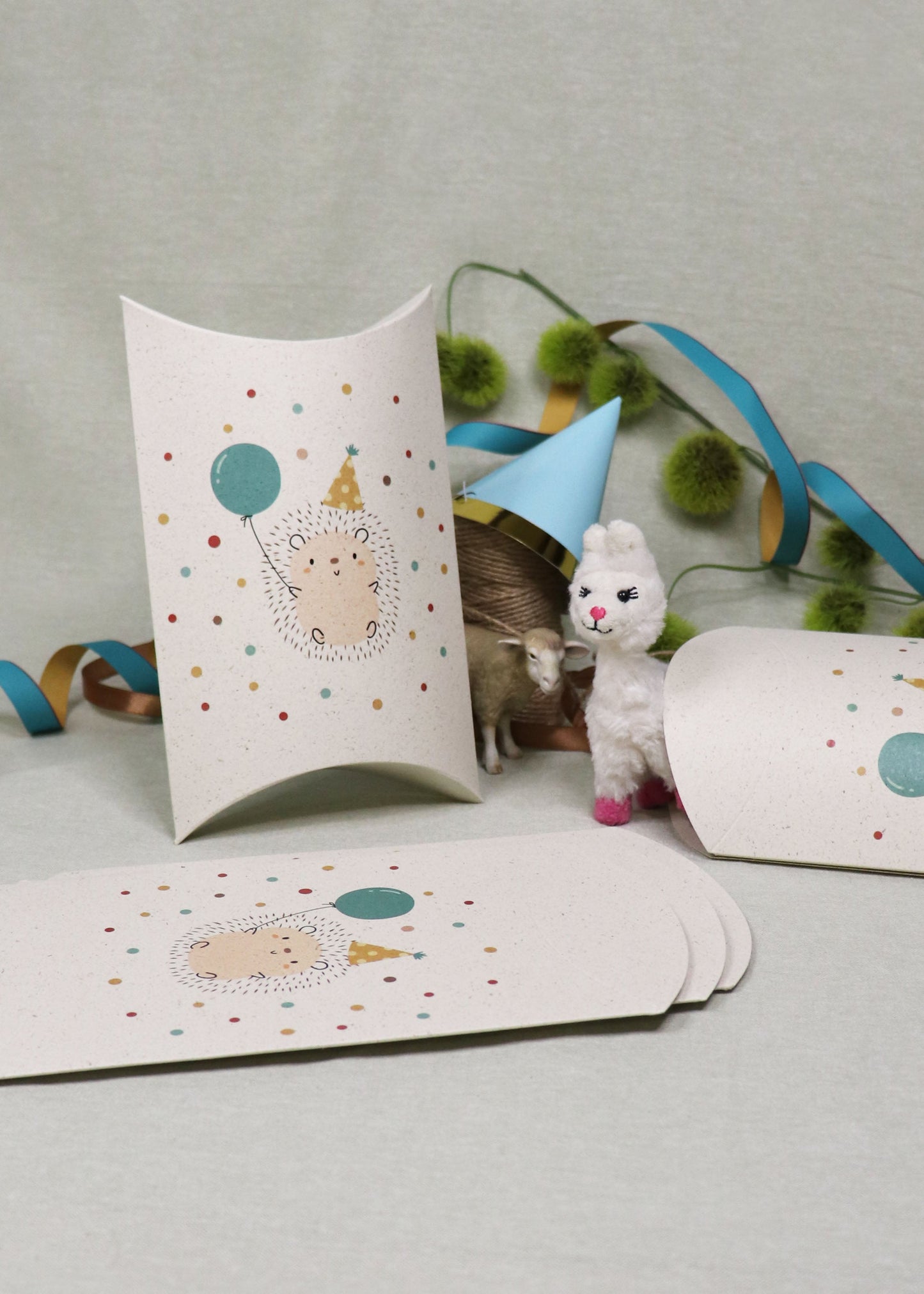 Pillowboxen Large Igel (5er-Set)