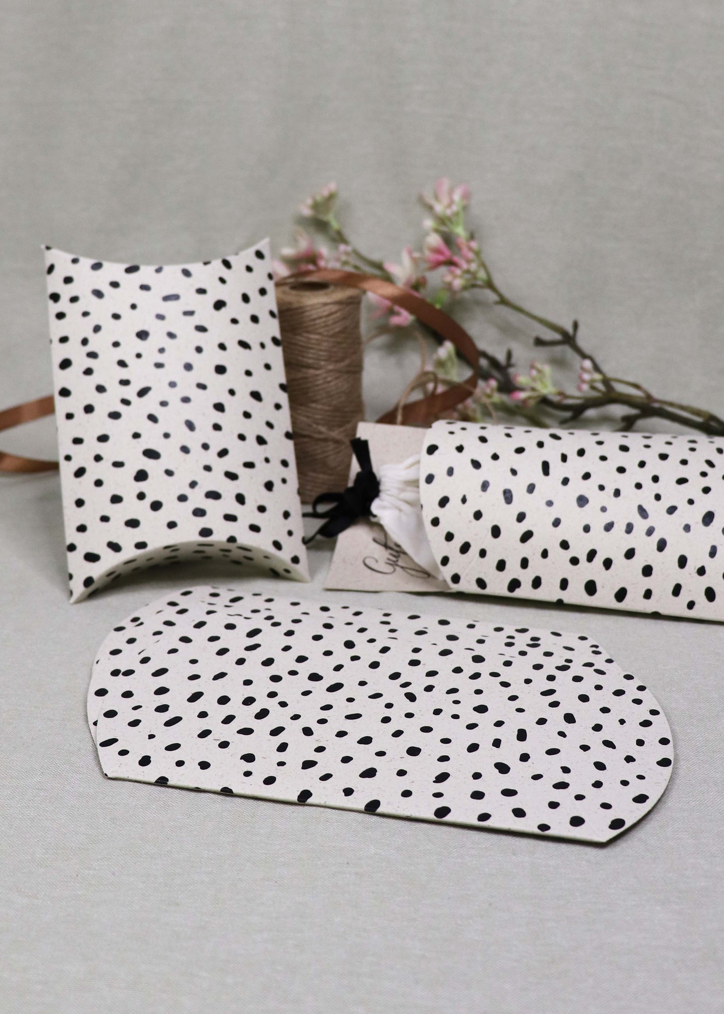 Pillowboxen Medium Polka Dots (5er-Set)