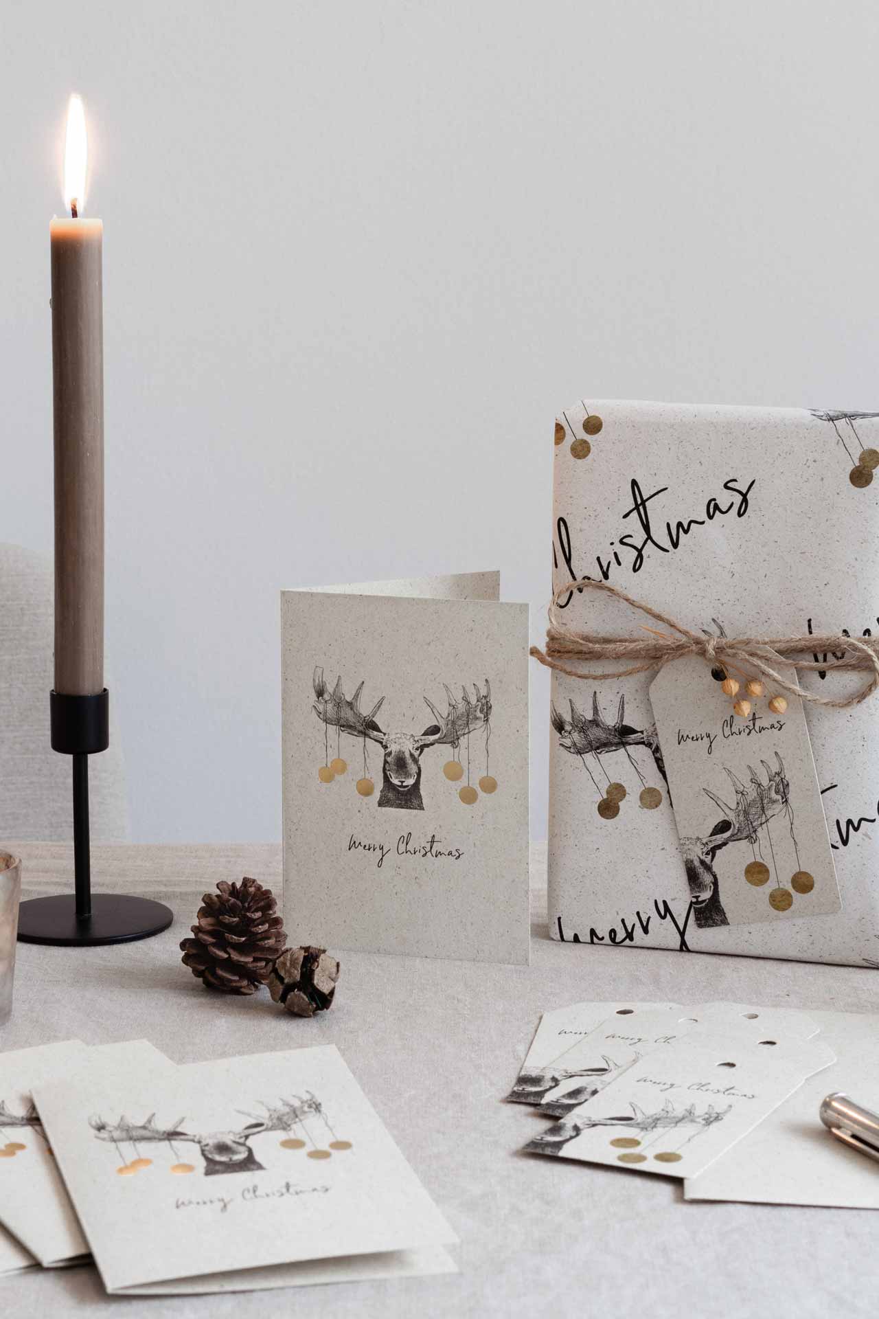 Grußkarte A6 Weihnachten