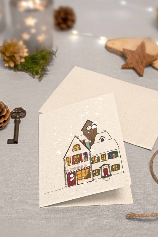 Grußkarte A6 Weihnachten