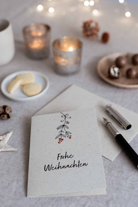 Grußkarte A6 Weihnachten