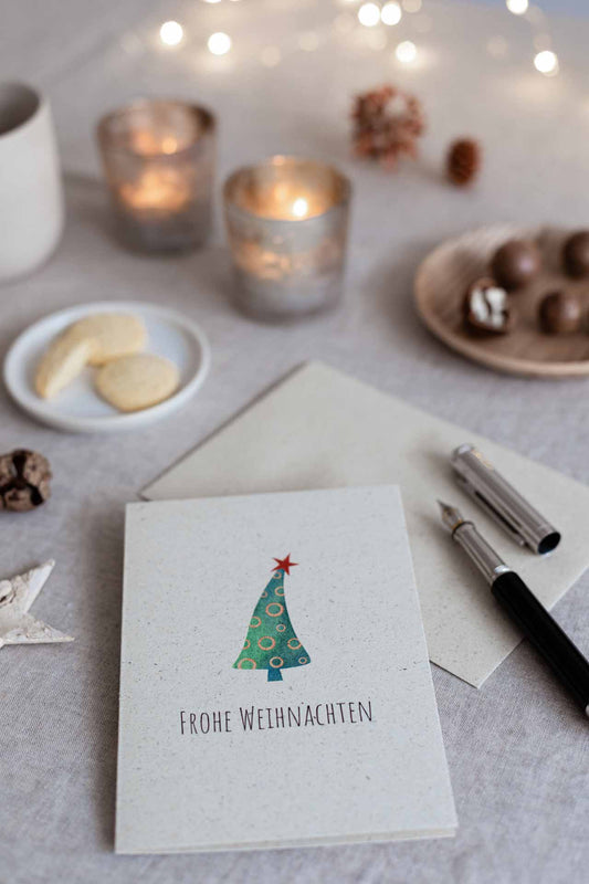 Grußkarte A6 Weihnachten