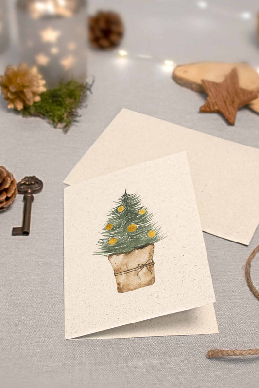 Grußkarte A6 Weihnachten