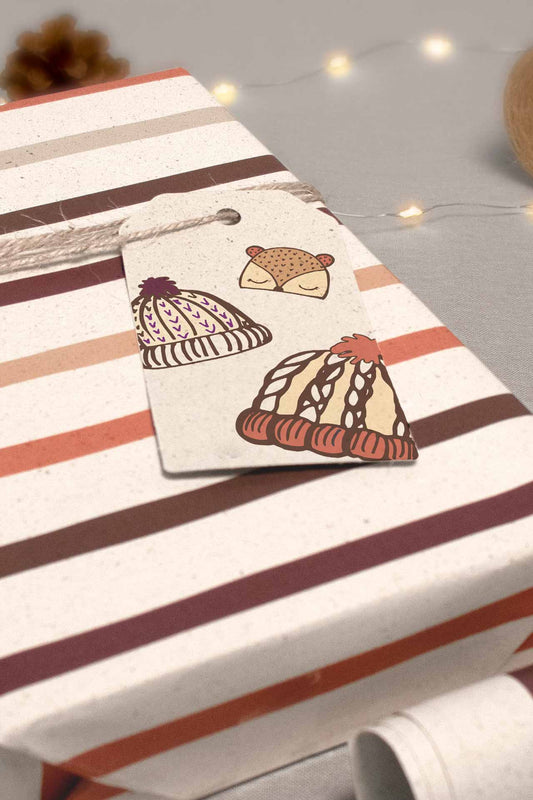 Geschenkanhänger Weihnachten - mit Saatgut