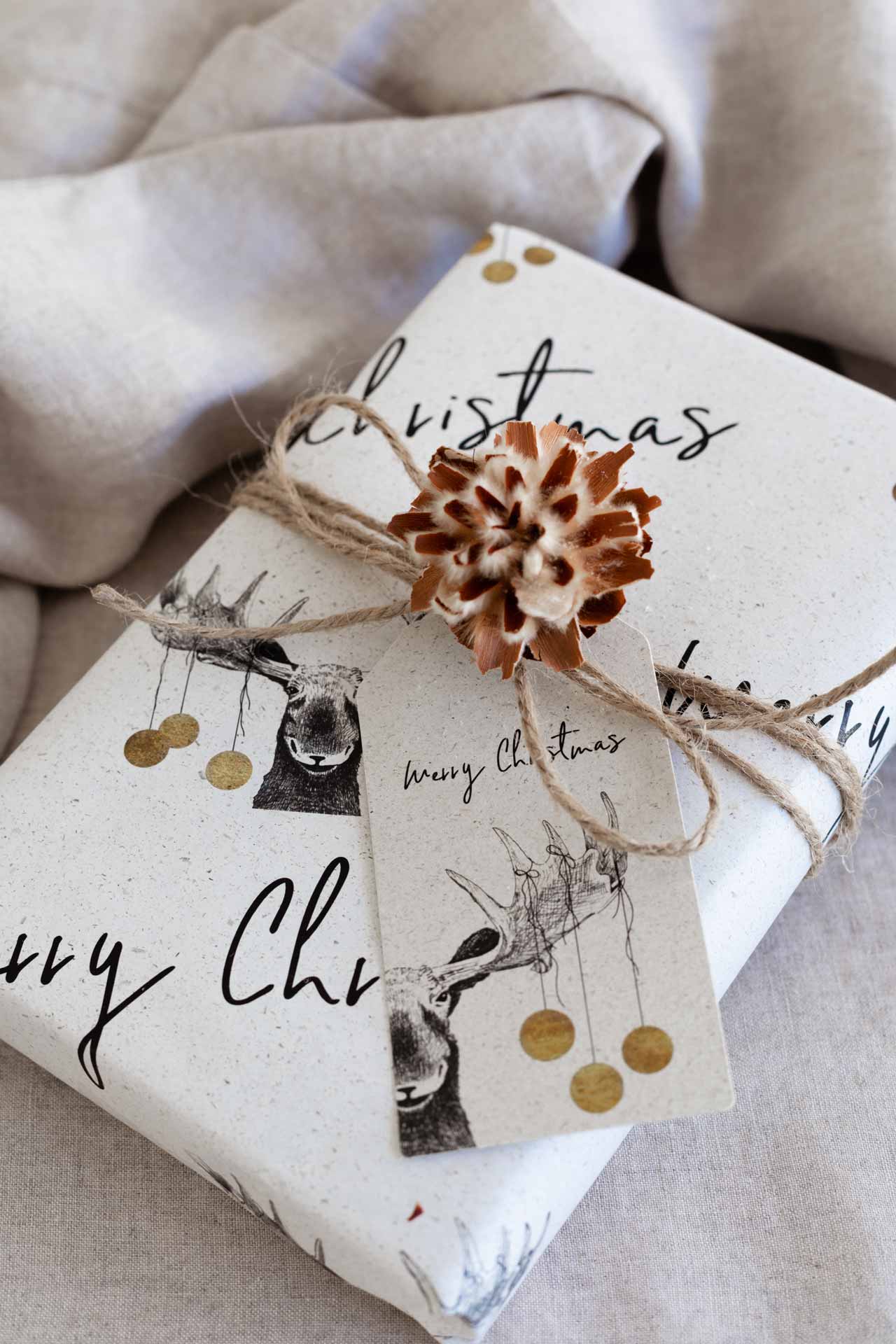 Geschenkpapier 500x700mm - Weihnachten