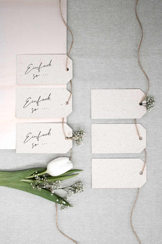 Geschenkanhänger, 6er Set