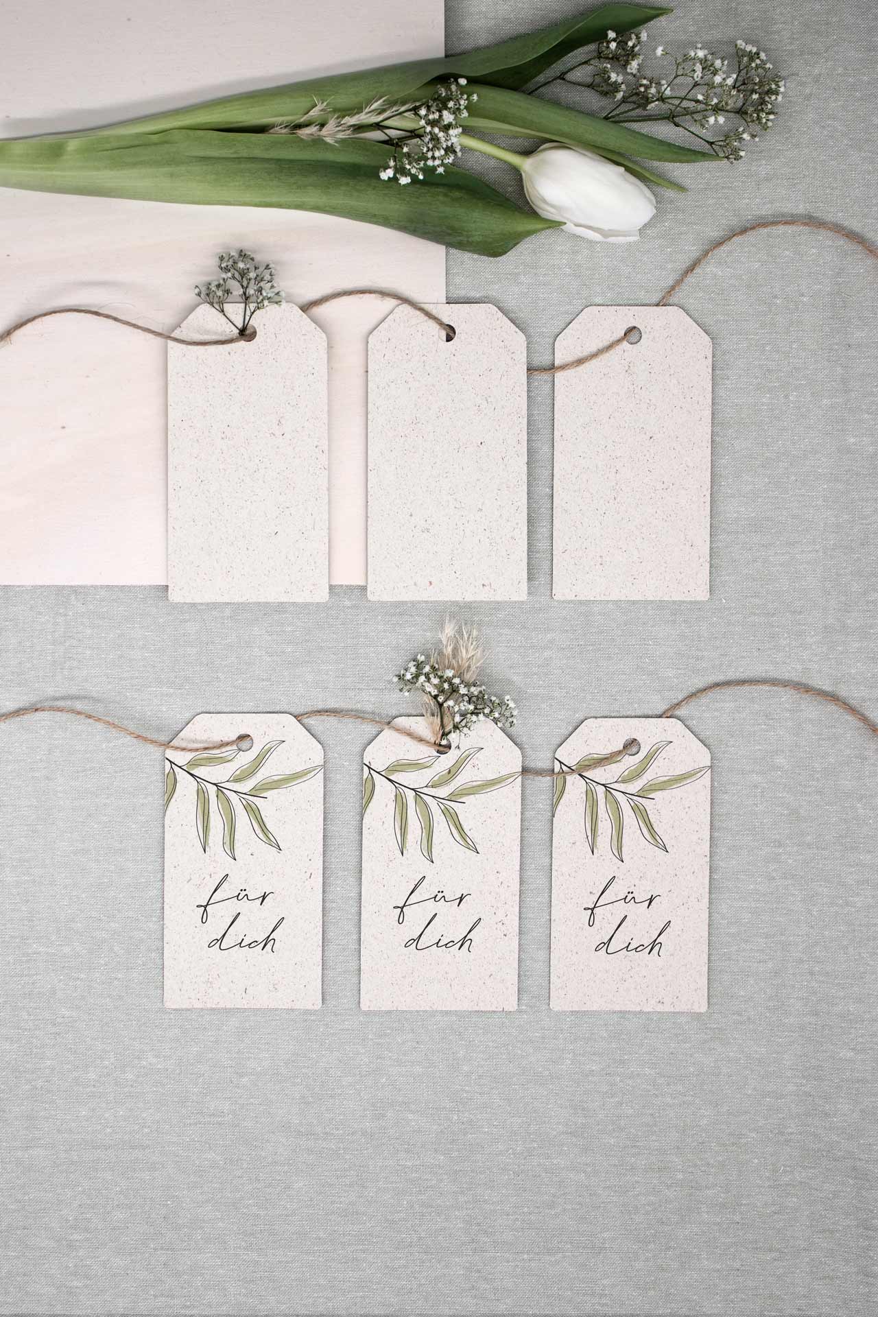 Geschenkanhänger - für dich