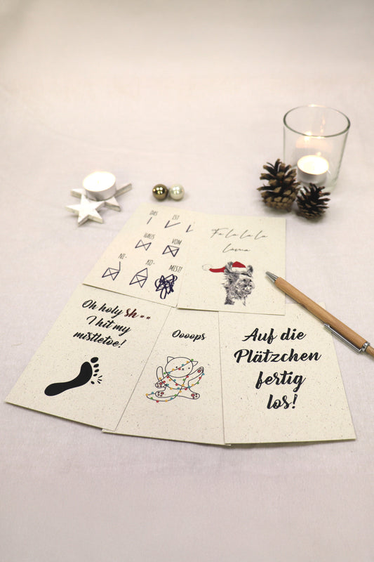 Postkarten-Set-A6-Weihnachten