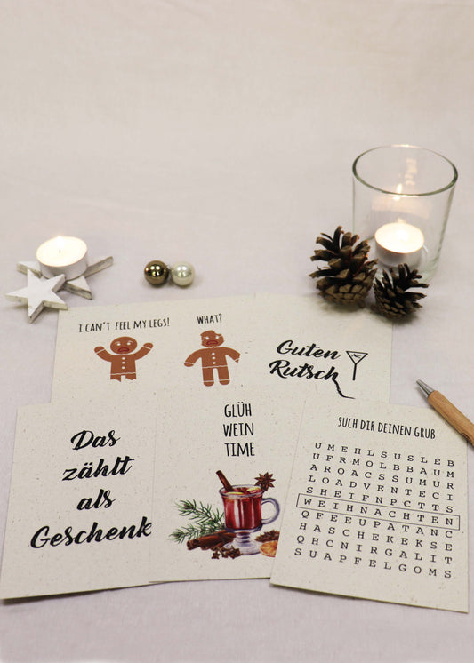 Postkarten-Set-A6-Weihnachten