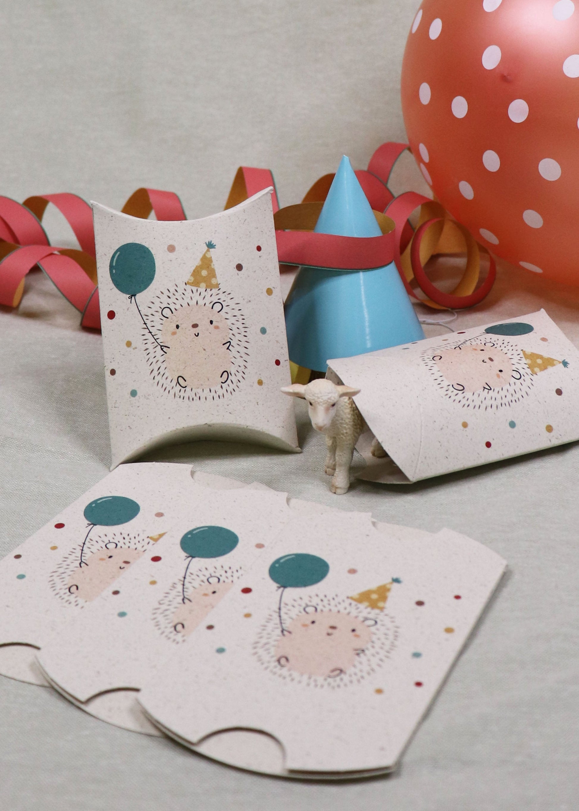 Pillowboxen Small Igel (5er-Set)
