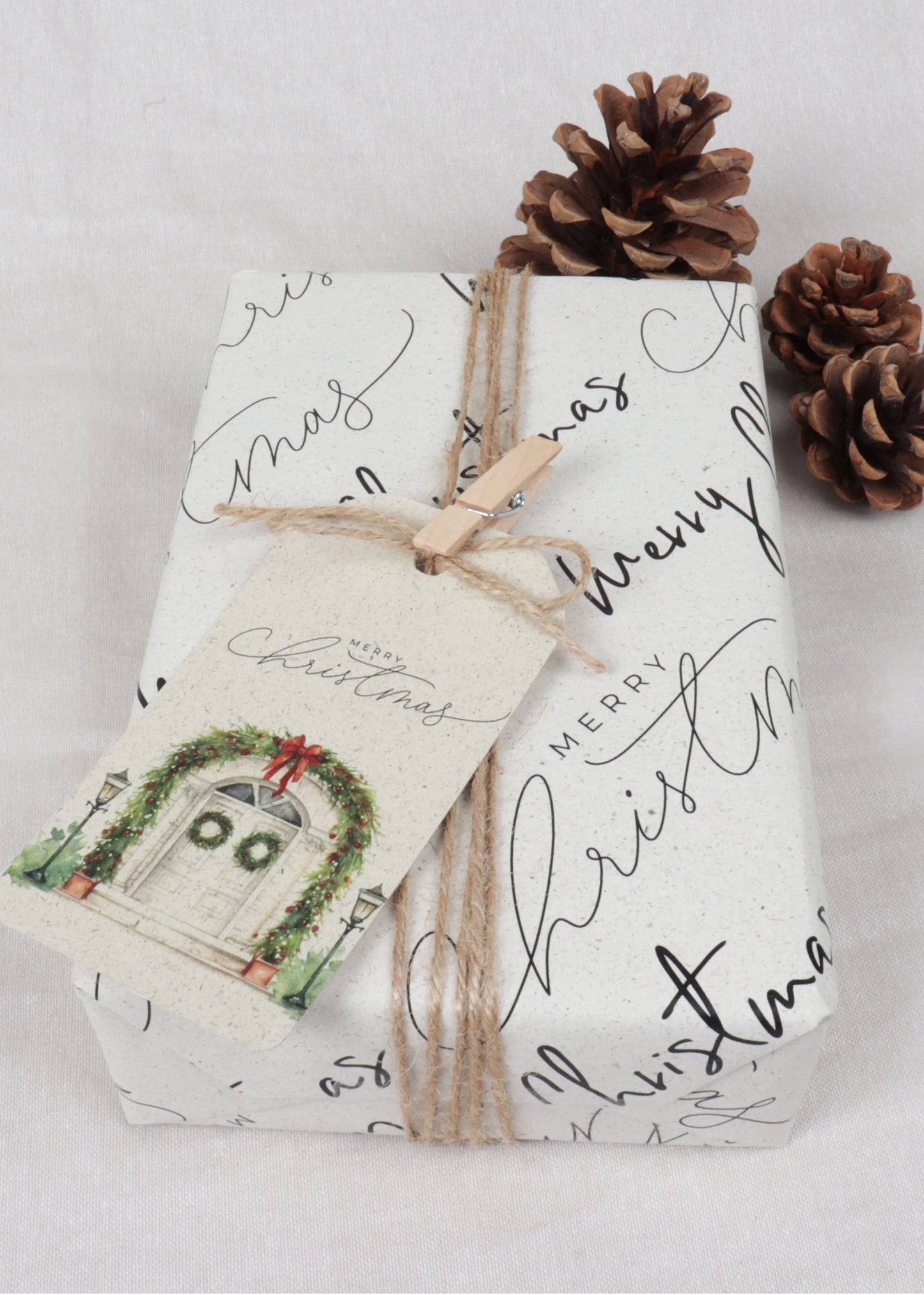 Geschenkanhänger Weihnachten - mit Saatgut