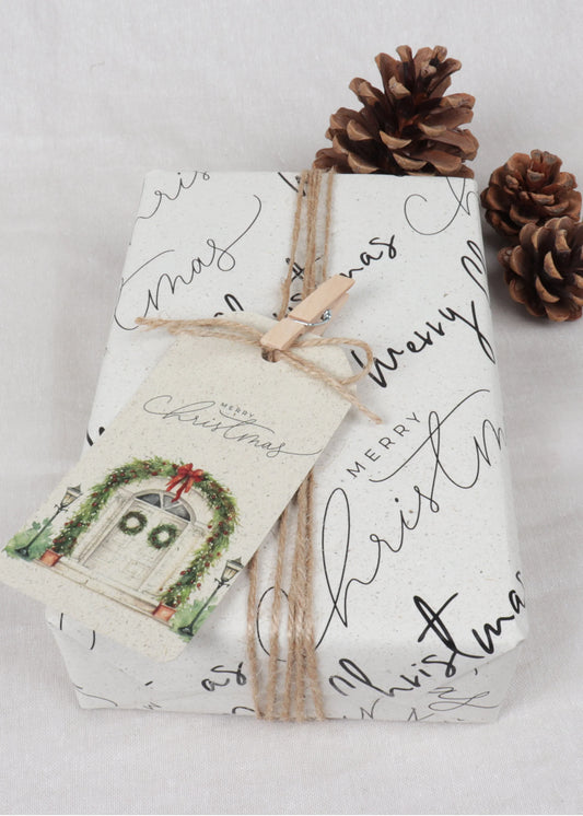 Geschenkanhänger Weihnachten - mit Saatgut